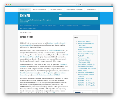 Live Wire WordPress theme - retman.ro
