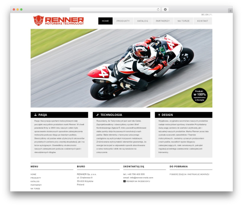 Theme WordPress Surplus - renner-moto.com