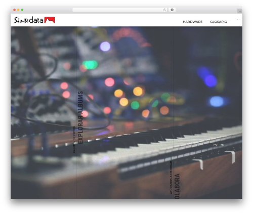 Ashade WordPress theme - sintedata.com