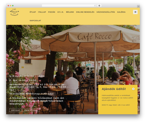 Berg theme WordPress - rocco.hu