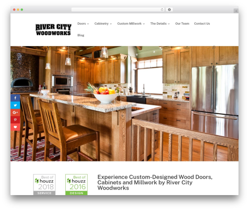 Divi WordPress theme - rivercity.ca