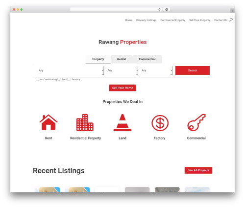Divi WordPress website theme - rawangproperty.com