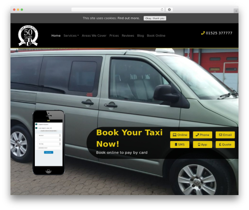 Halio WordPress plugin - taxisinleightonbuzzard.com