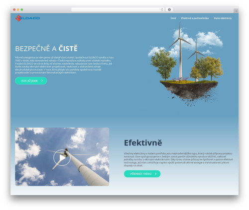 Eldaco WordPress theme - eldaco.cz