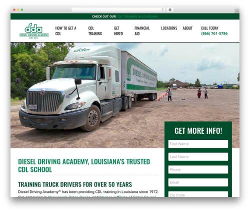 Paradigm Custom Theme WordPress theme - dda.edu
