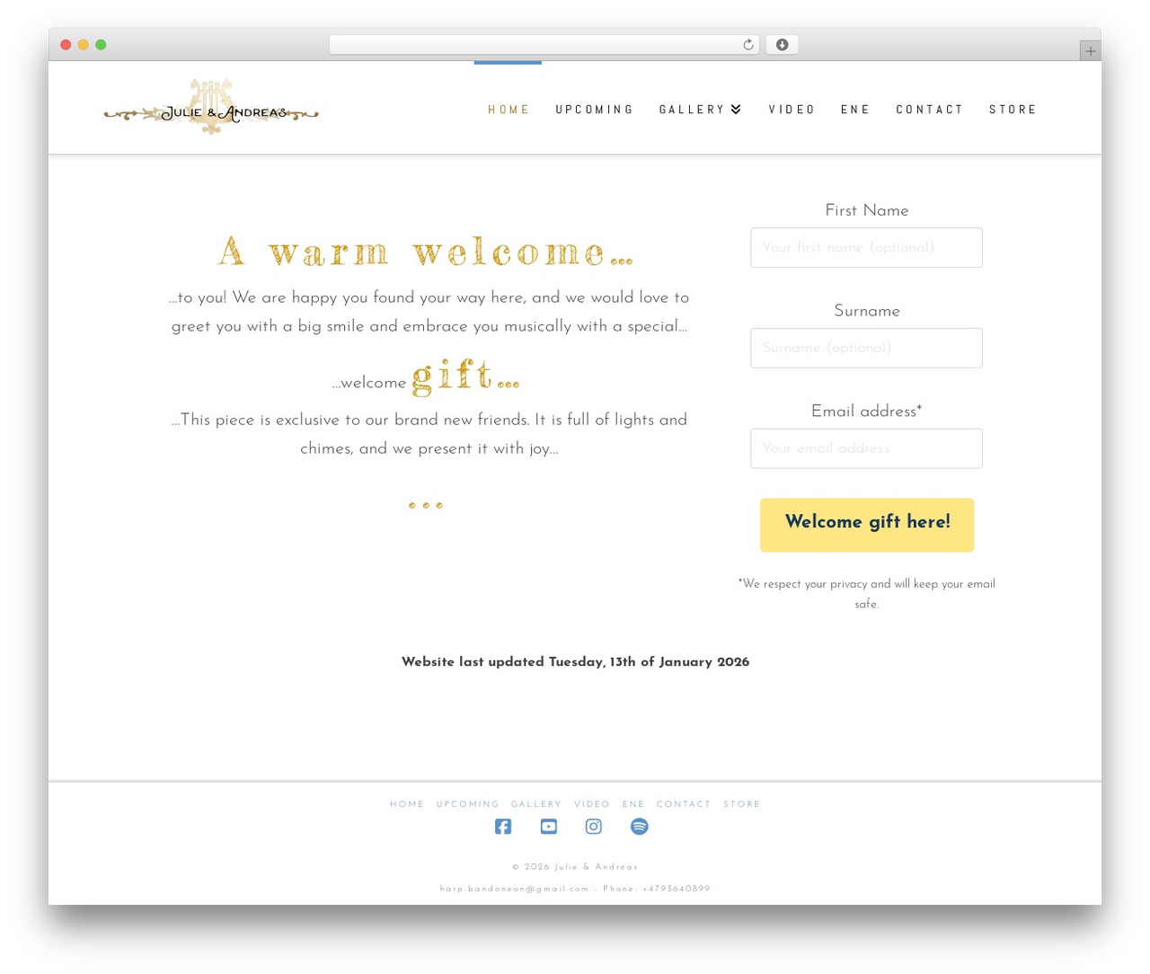 Pro &ndash; Child Theme theme WordPress - harp-bandoneon.com