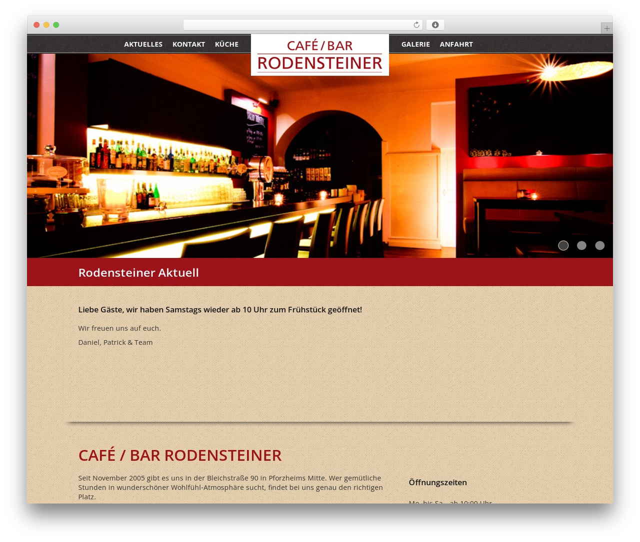 Rodensteiner WordPress theme - rodensteiner.de