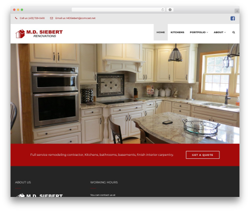 Theme WordPress Construct - mdsiebert.com
