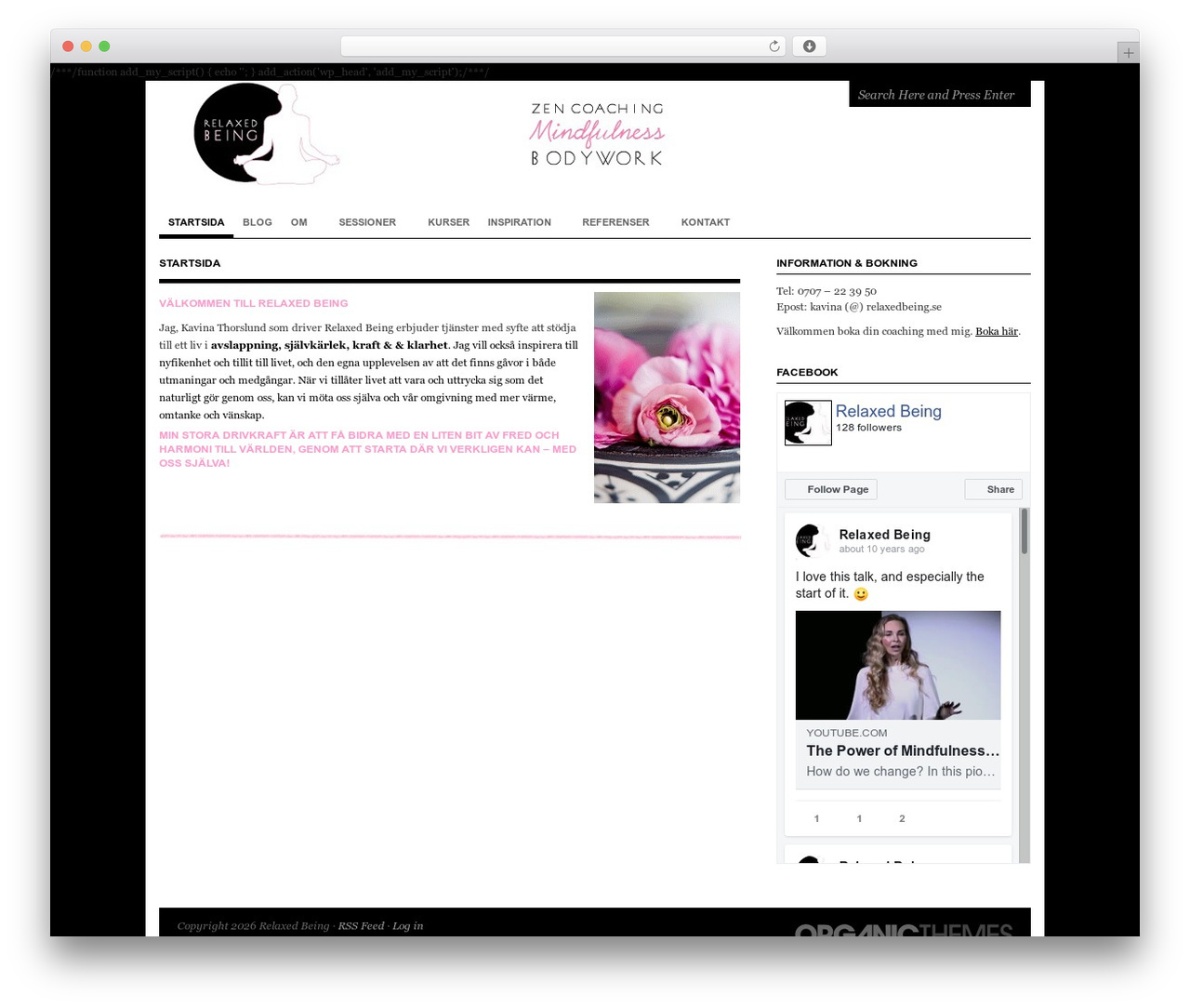 Theme WordPress Structure - relaxedbeing.se Theme WordPress Structure - relaxedbeing.se