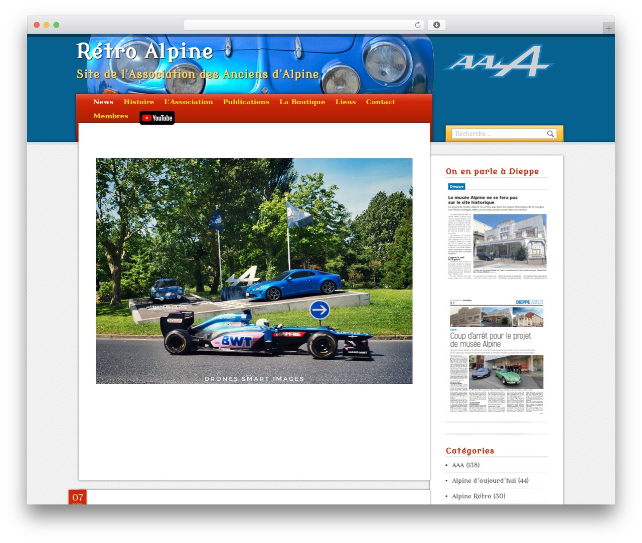 Theme WordPress VisitPress - retroalpine.com