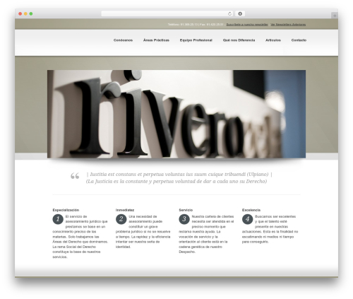 Theme WordPress Accent - riverocela.es
