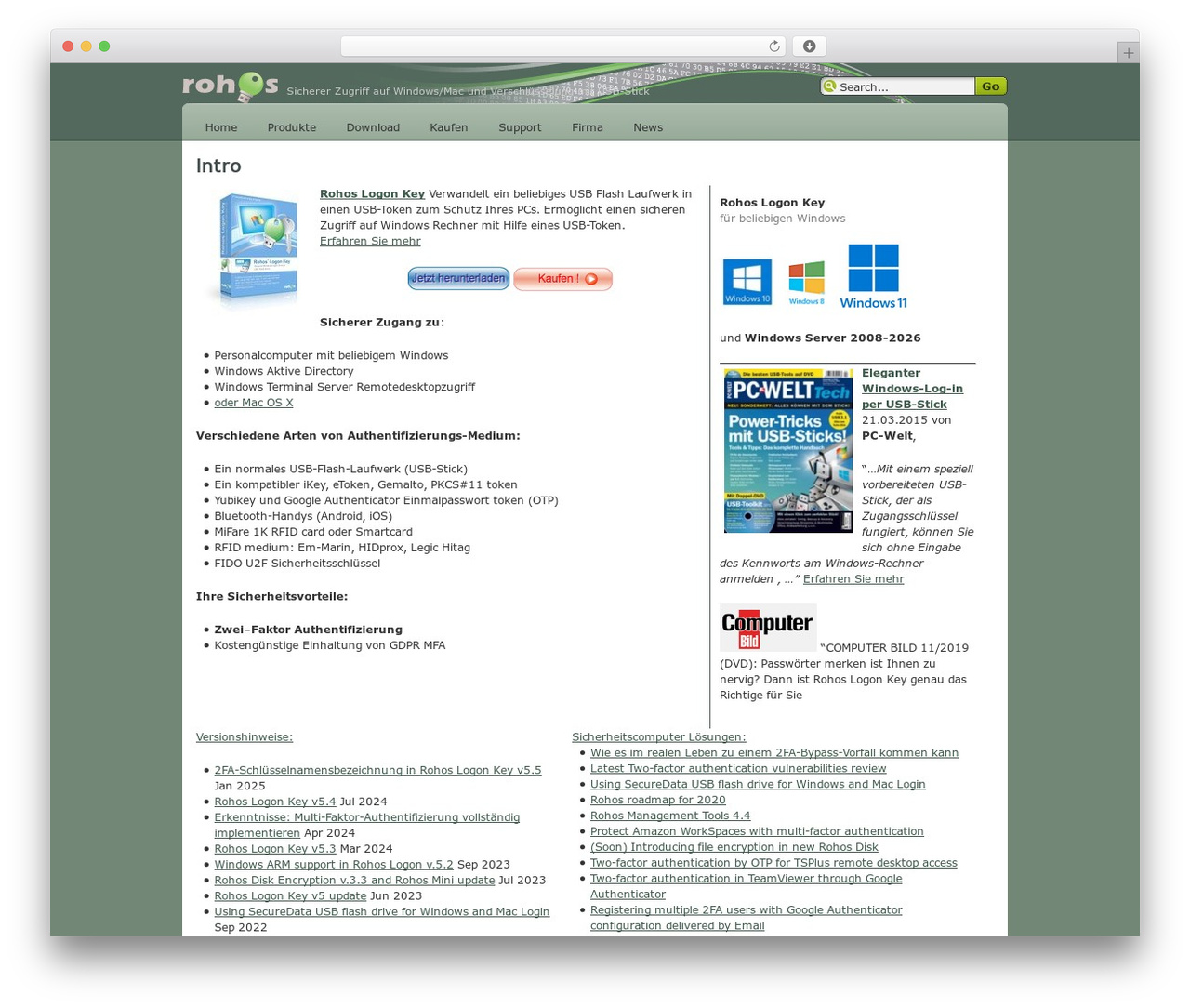Theme WordPress Devart - rohos.net