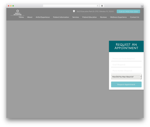 Theme WordPress DoctorGenius Framework - familydentistryinweston.com