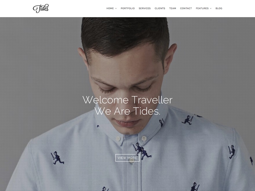 Tides theme WordPress by TommusRhodus