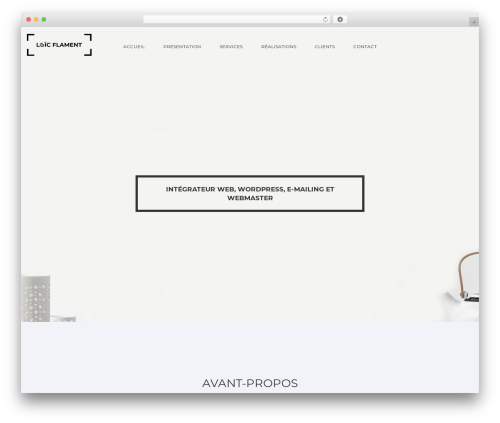 WordPress theme Qommunity - qommunity.fr