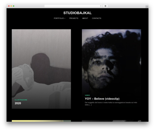 WordPress theme Caos - studiobajkal.com