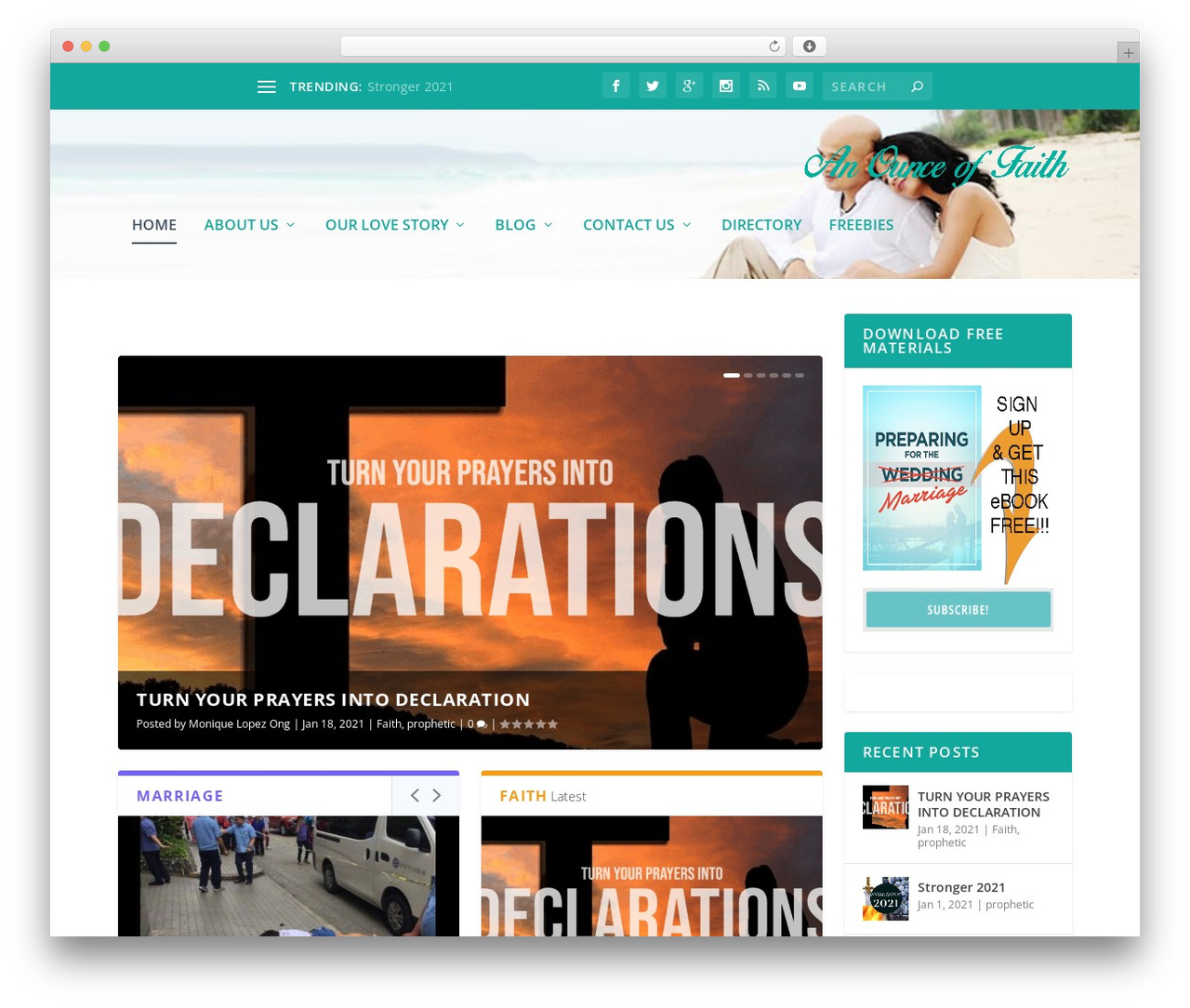WordPress theme Extra - anounceoffaith.com WordPress theme Extra - anounceoffaith.com