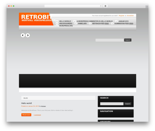 WordPress Theme Number WP theme - retrobit.de