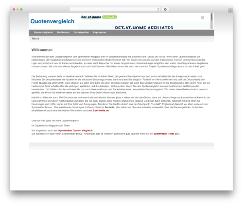 Afterburner Wordpress Theme WordPress theme - quotenvergleich.org