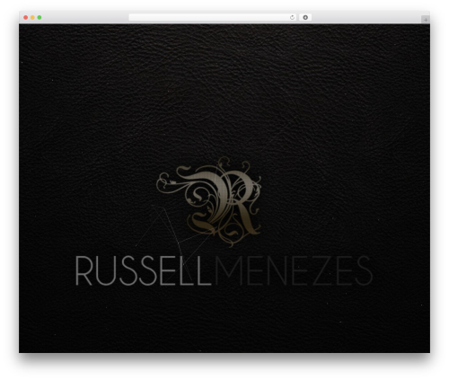 gravity theme WordPress - russellmenezes.me