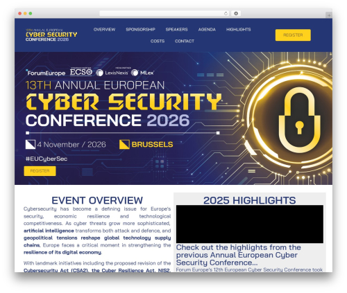 2code event schedule WordPress plugin - eucybersecurity.com
