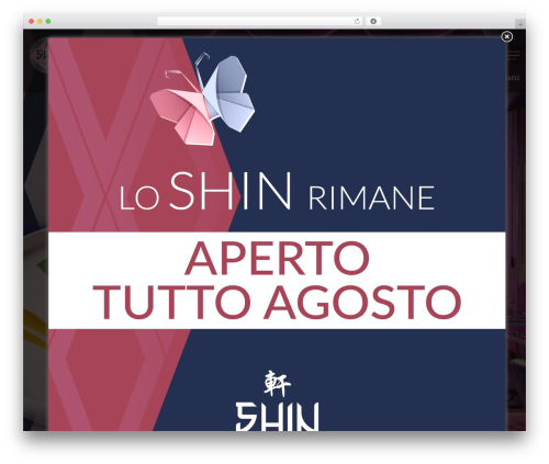 Hompark WordPress theme - shinfusion.it
