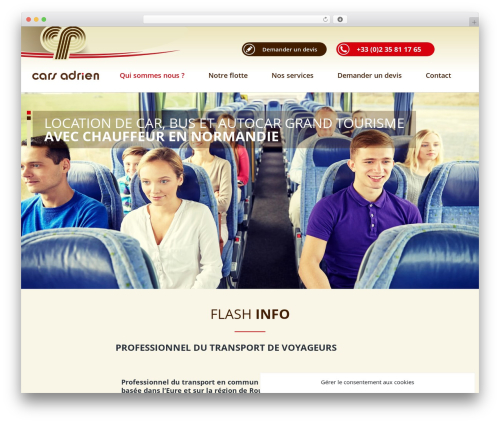 Interaction Theme premium WordPress theme - www.cars-adrien.fr