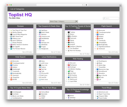 maddos WordPress theme - toplisthq.com