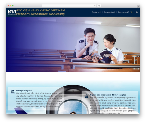 Theme WordPress Mona theme - vaa.edu.vn