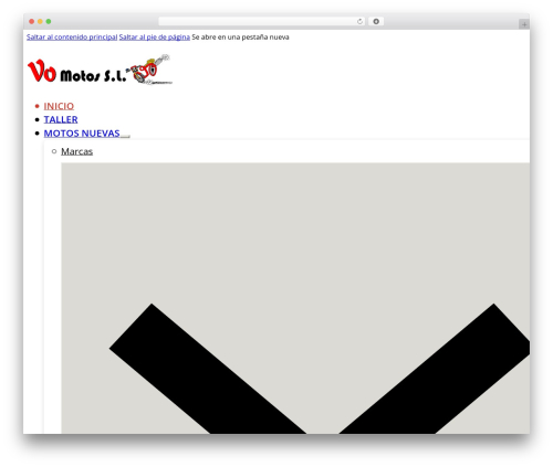 WordPress theme Bricks - vomotos.es