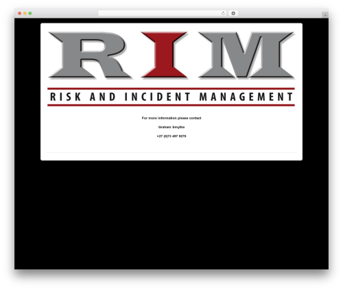 WordPress theme Catalyst - rimanagement.co.za