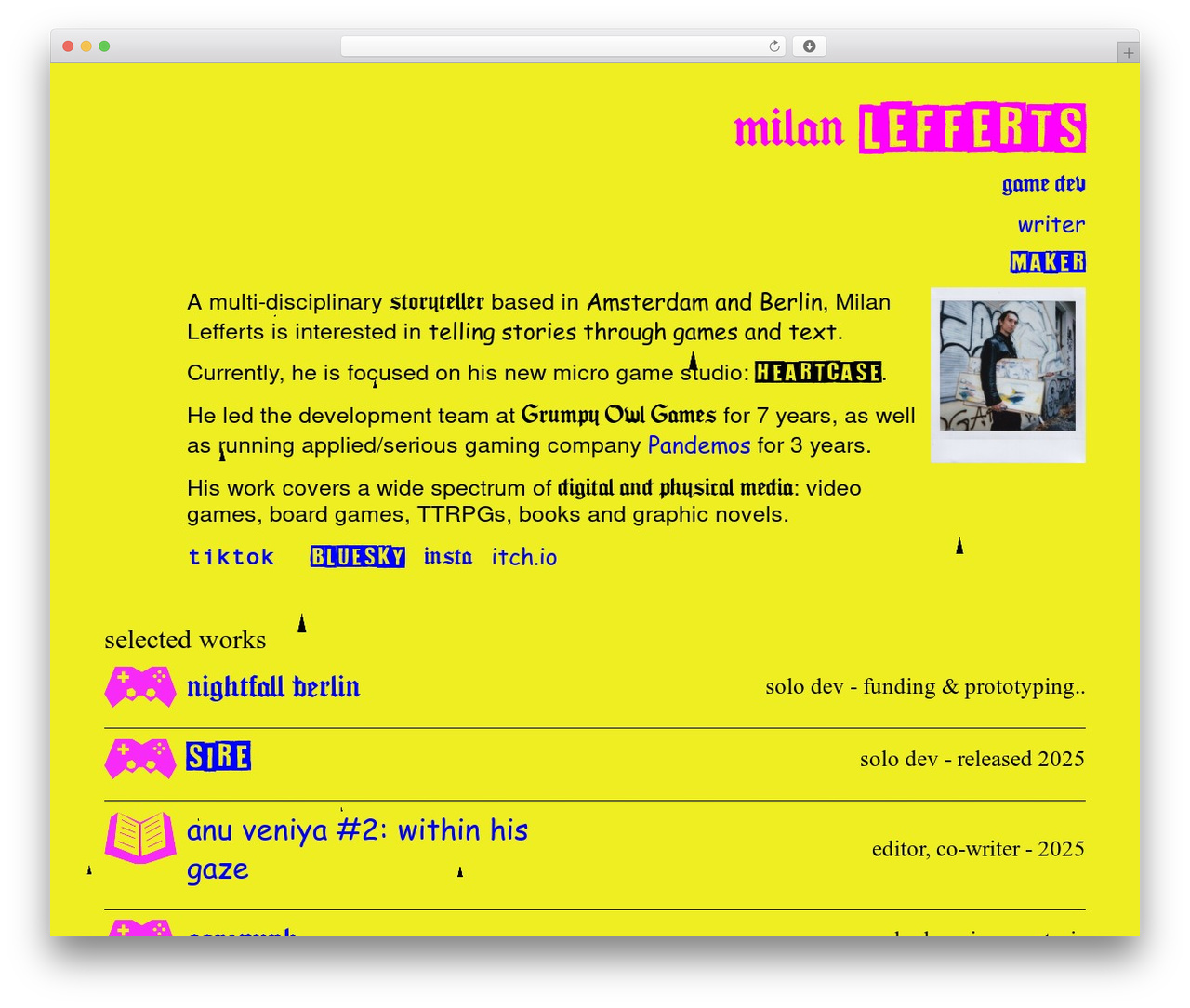 WordPress theme Lay Theme - milanlefferts.com WordPress theme Lay Theme - milanlefferts.com