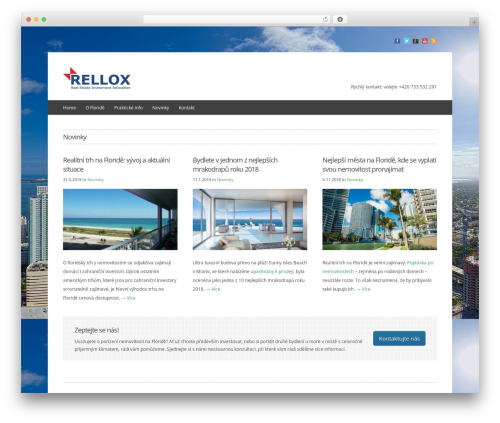 WordPress theme wpCasa - realityflorida.cz