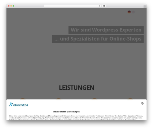 WordPress website theme rixner - rixner.net