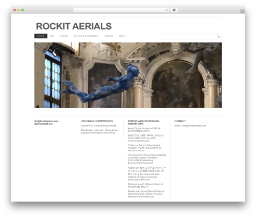 Architekt Theme Responsive WordPress theme - rockitaerials.com