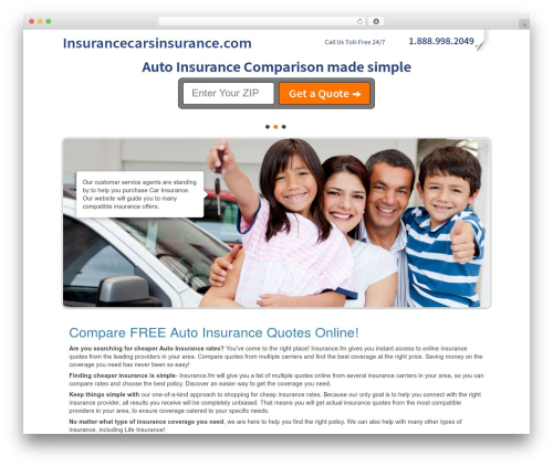 auto-responsive-v1 WordPress theme - insurancecarsinsurance.com