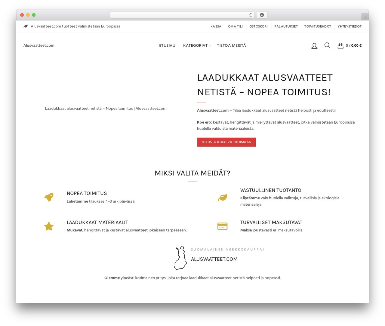 Cornier Oy WordPress theme - alusvaatteet.com Cornier Oy WordPress theme - alusvaatteet.com