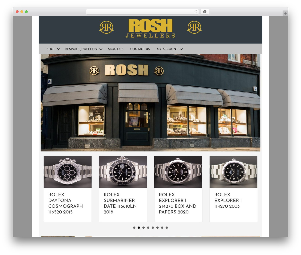 Beaver Builder Theme WordPress theme - roshjewellers.co.uk