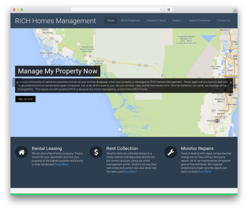 Flat Theme WordPress theme - richhomesmanagement.com Flat Theme WordPress theme - richhomesmanagement.com