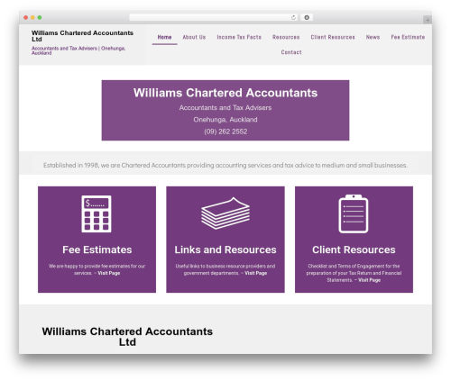 Pretty file list pro WordPress plugin - www.williamsaccountants.co.nz