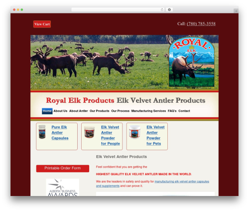 MSH Responsive Theme WordPress theme - royalelk.com