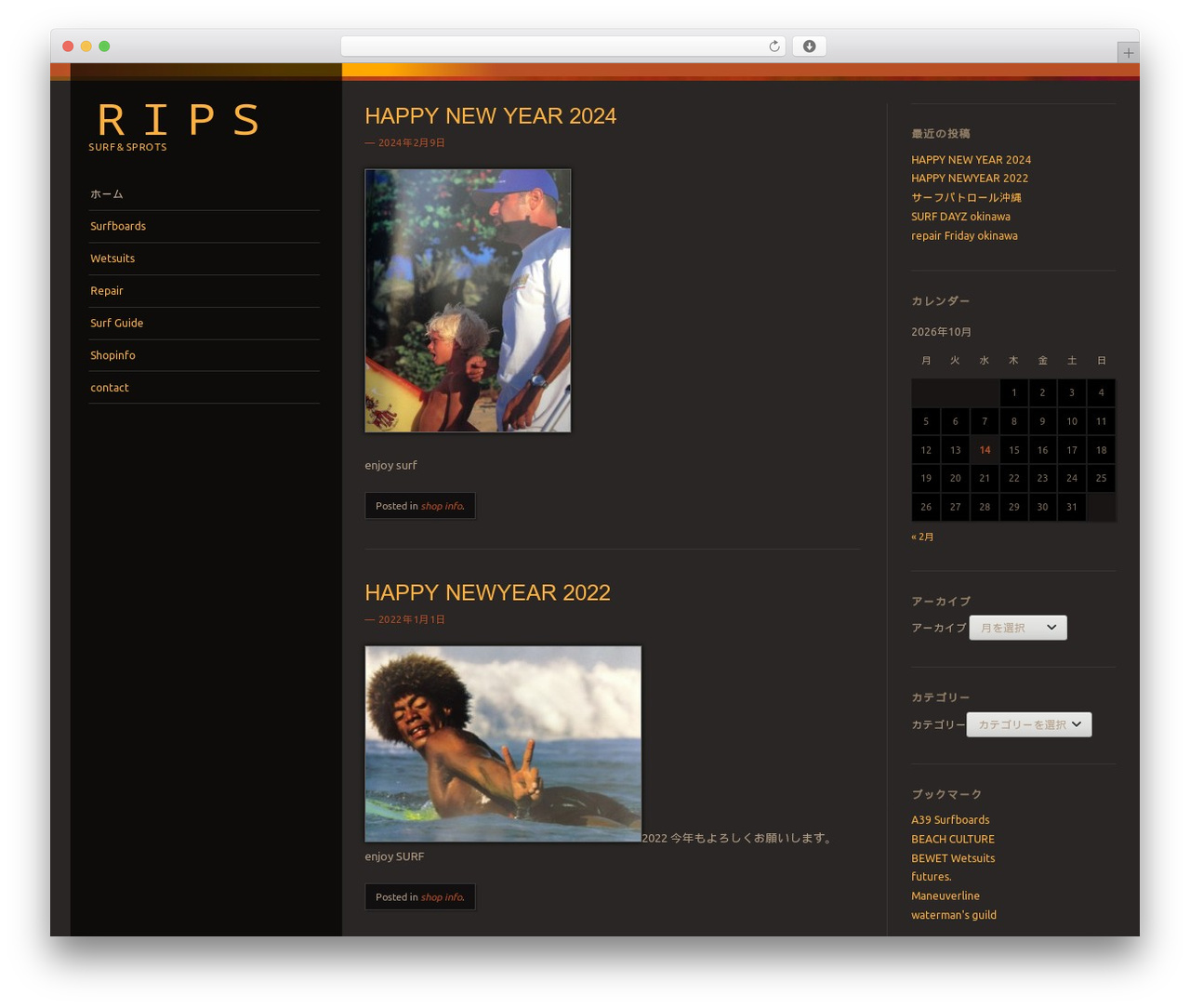 Sunspot theme WordPress - ripsurf.net Sunspot theme WordPress - ripsurf.net