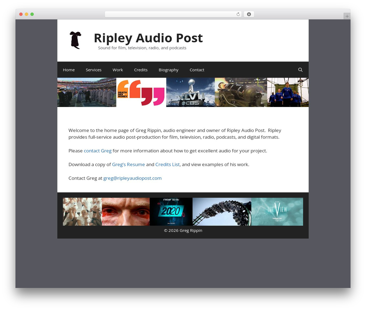 Theme WordPress GeneratePress - ripleyaudiopost.com