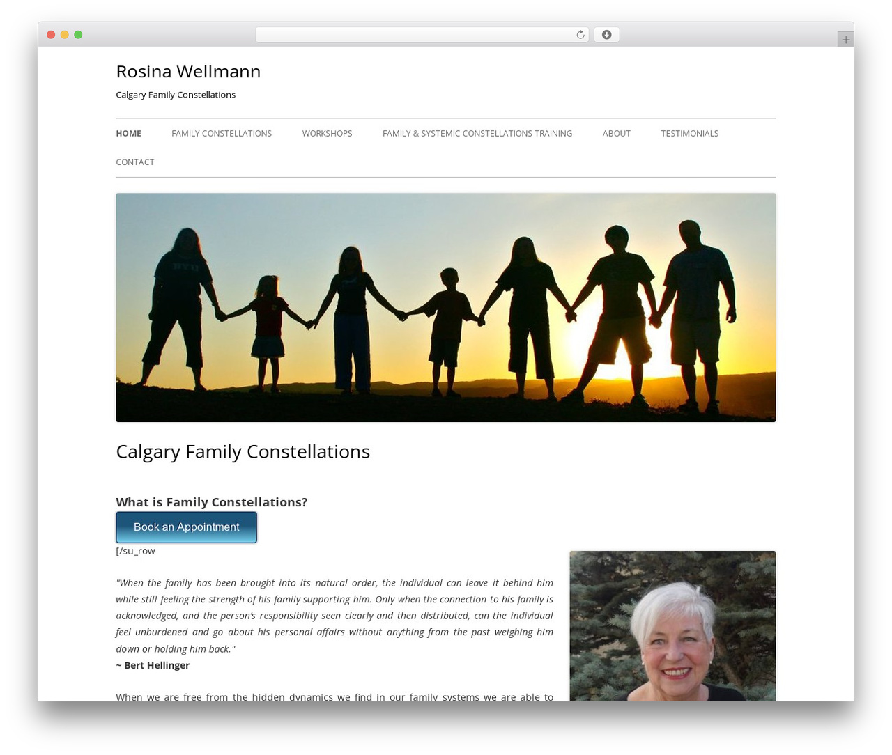 Tiny Forge WordPress theme - rosinawellmann.com