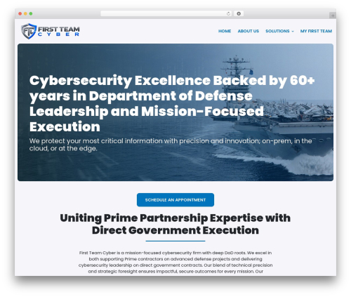 VA Custom Theme WordPress theme - firstteamcyber.com