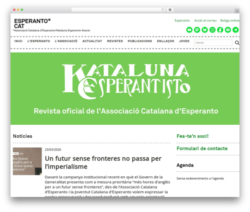 Include mastodon feed WordPress plugin - esperanto.cat