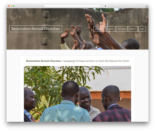 Base WordPress theme - rrchurches.org