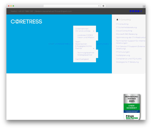 Alphalisting WordPress plugin - coretress.de