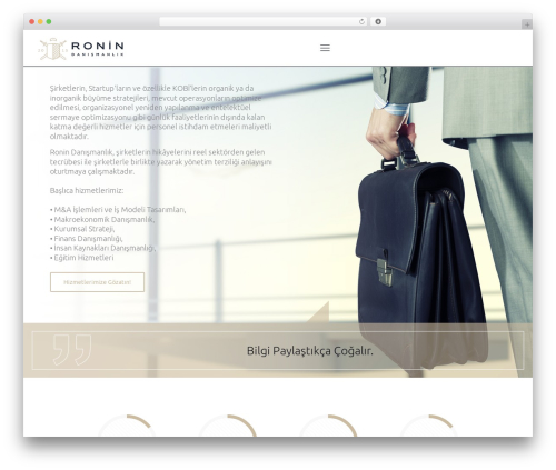 Betheme WordPress theme - ronindanismanlik.com