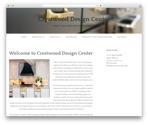 Gateway top WordPress theme - crestwooddesigncenter.com